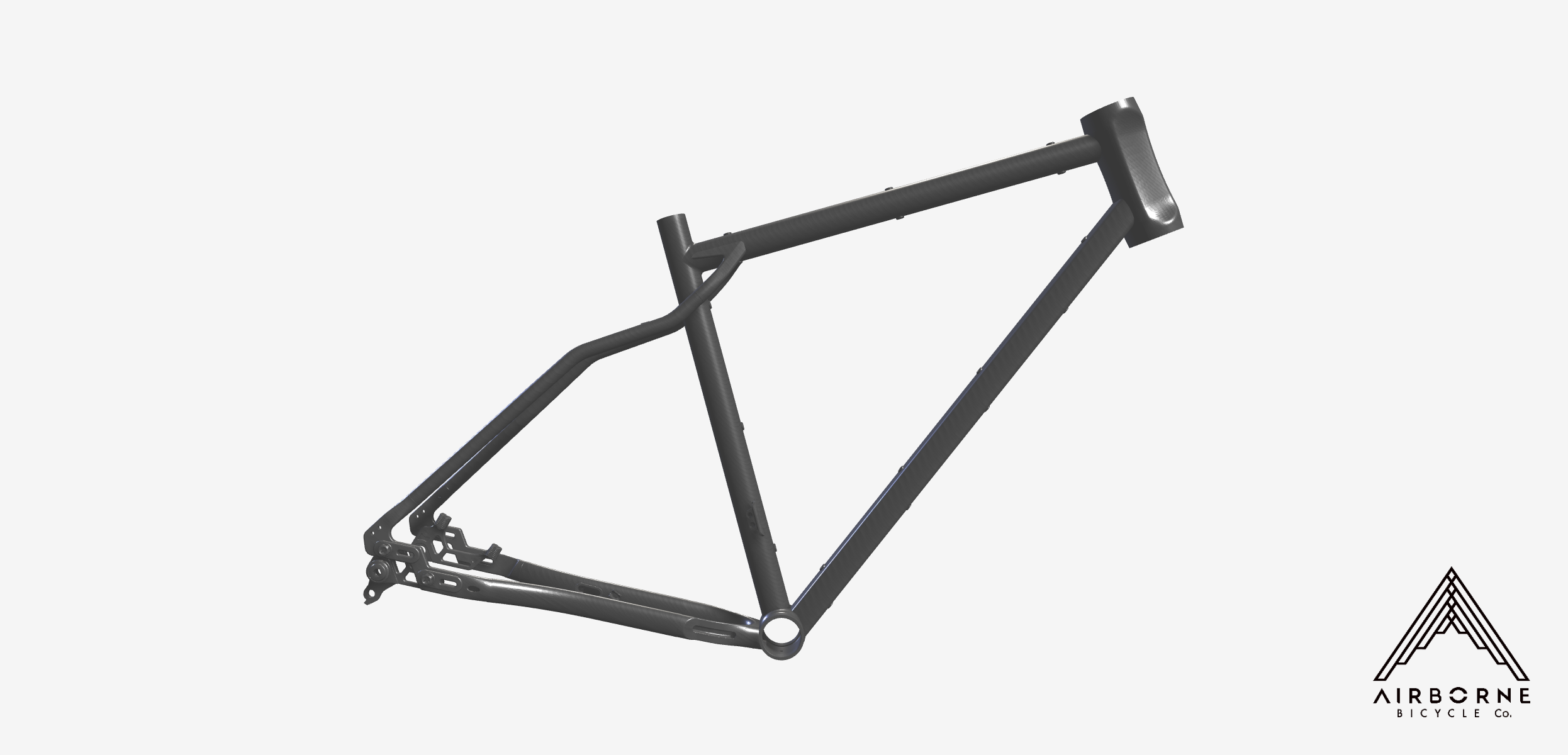 Arsenal 7°// Titanium Gravel - Bikepacking Frame Set